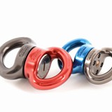 DMM Axis swivels 
Torsional tolerance exemplified in a textile friendly, multi-functional form.
Manufacturer info: 